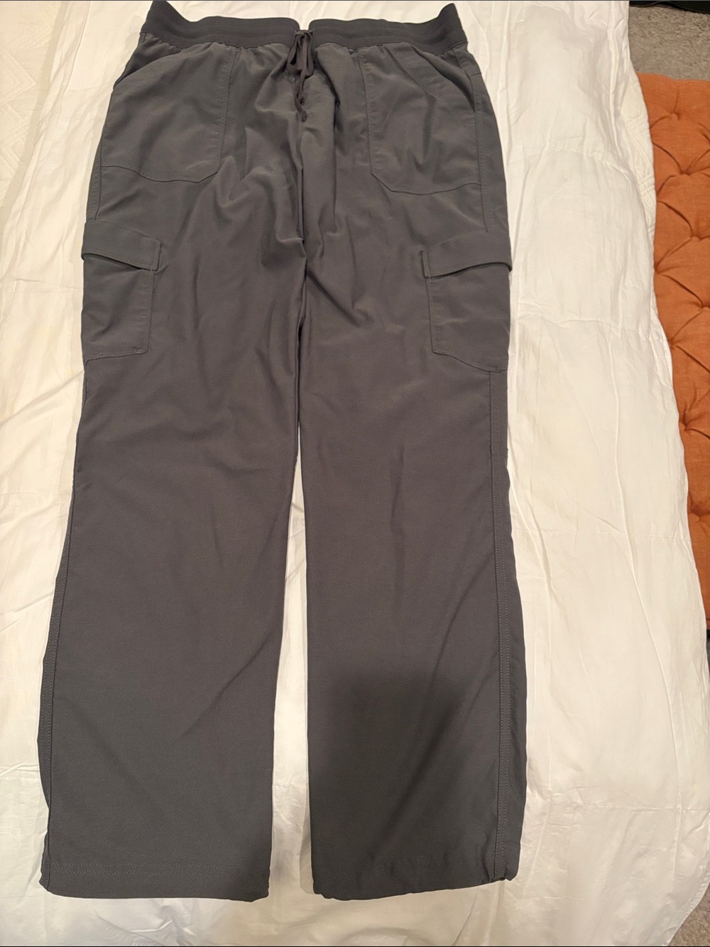 Kuhl Freeflex Move L Short Drawstring Trekr Straight Cargo Pants - Charcoal - Picture 4 of 9